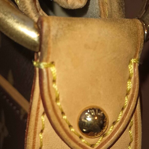 Vintage Louis Vuitton Galliera PM Monogram Brown Leather - Picture 10 of 14